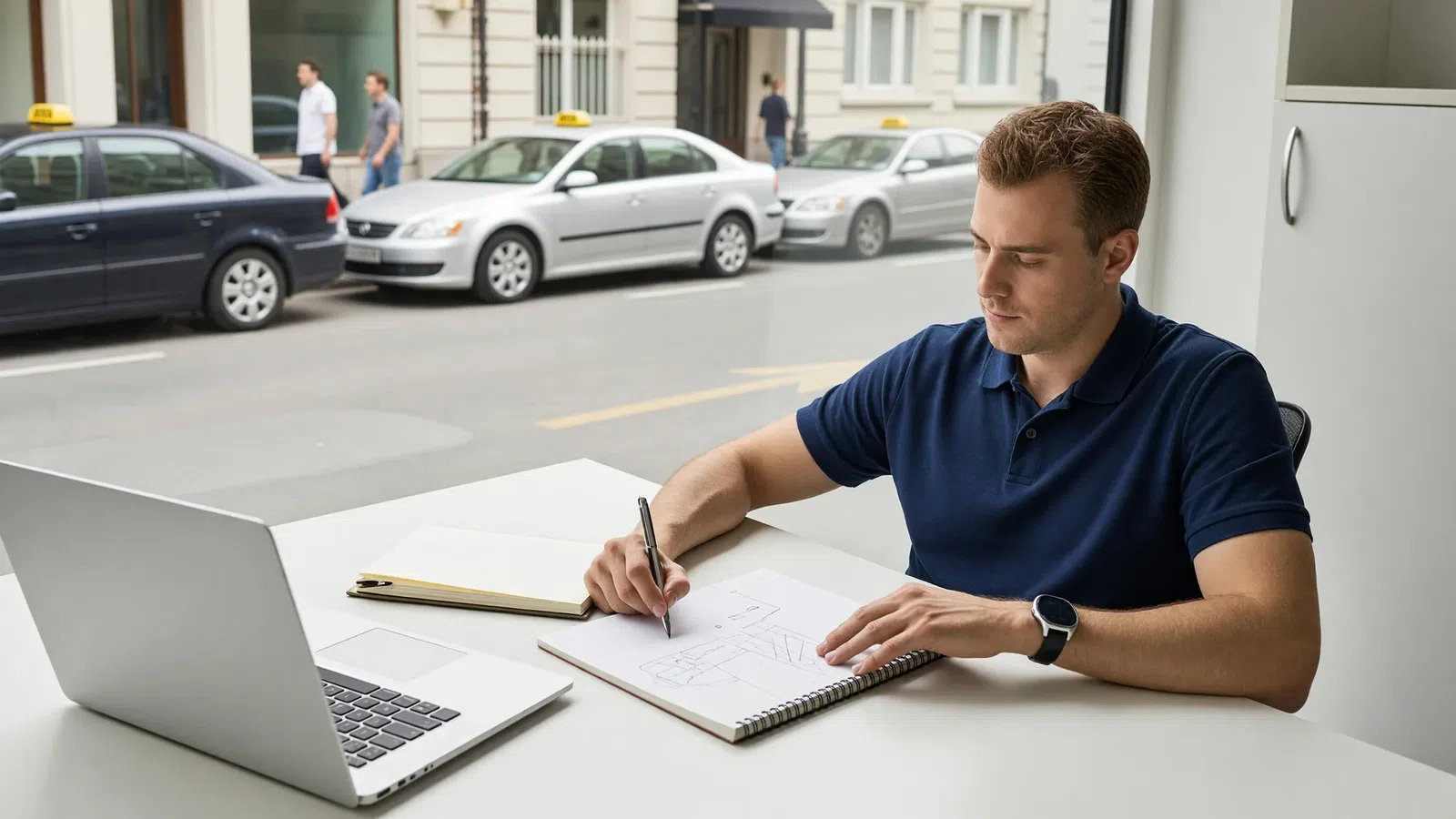 Taxi company owner planning a launch without a fleet of their own